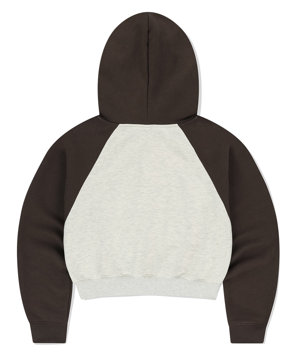 Mahagrid Department Star Crop Hoodie