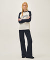 Marithé François Girbaud SLEEVE CONTRAST LONG SLEEVE TEE
