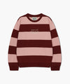 Marithé François Girbaud Kids Stripe Sweatshirt Burgundy