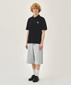 Marithé François Girbaud EMBO LOGO BERMUDA SWEAT SHORTS