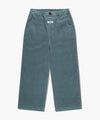 Marithé François Girbaud Kids Eiffel Label Corduroy Straight Pants Brown