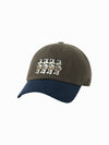 ADLV AC Bear Embroidery Two Tone Ball Cap