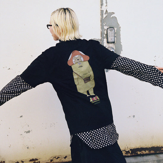 Nice Ghost Club dededede isobeyan tee [black]