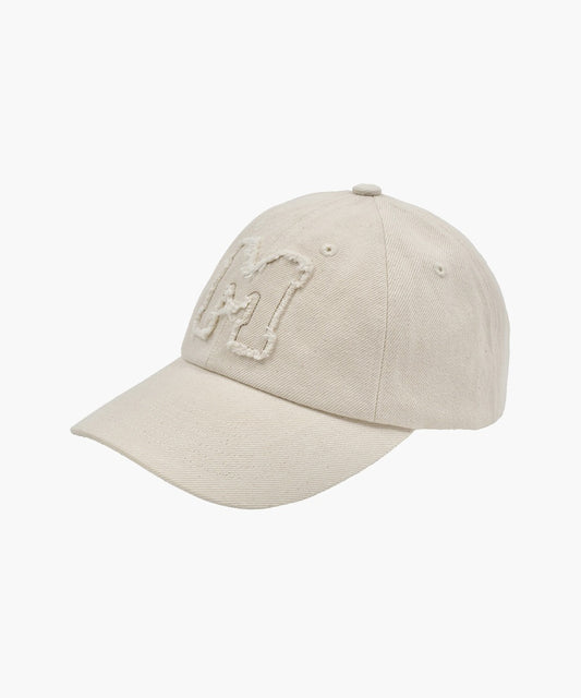 Marithé François Girbaud M Logo Denim Patchwork Cap