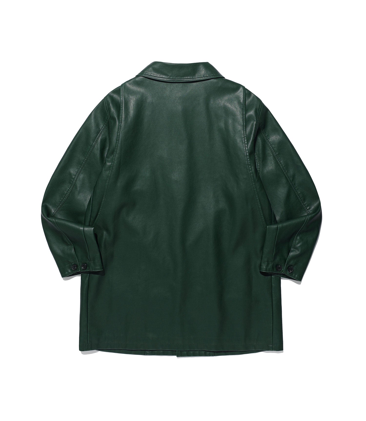 Nice Ghost Club PU Leather Work Car Coat