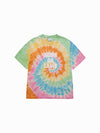 ADLV Tie Dye Basic Logo Short Sleeve T-Shirt