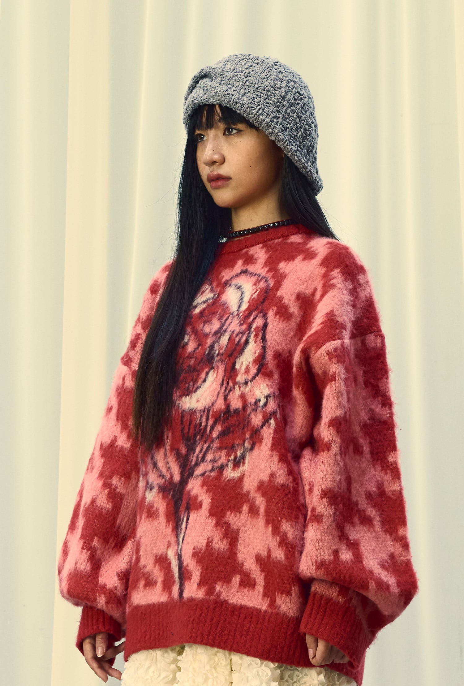Nice Ghost Club Popcorn Beanie
