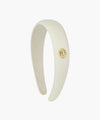 Marithé François Girbaud Circle Logo Satin Hair Band