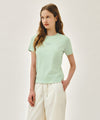 Marithé François Girbaud W SMALL CLASSIC LOGO TEE
