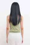 General Idea RUPITA PICK WOMAN Temperature Cut U-Neck Knit Sleeveless [SAGE MINT]