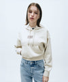Marithé François Girbaud W Small Classic Logo Crop Hoodie