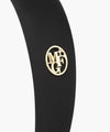 Marithé François Girbaud Circle Logo Satin Hair Band
