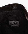 Marithé François Girbaud CLASSIC LOGO CORDUROY SHOULDER BAG ash blue