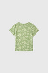 General Idea WOMAN Floral Sheer Short Sleeve T-Shirt