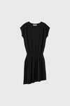 General Idea WOMAN Unbalanced Pleats Knit Dress