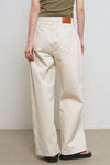 General Idea WOMAN Snap Detail Wide Denim Pants