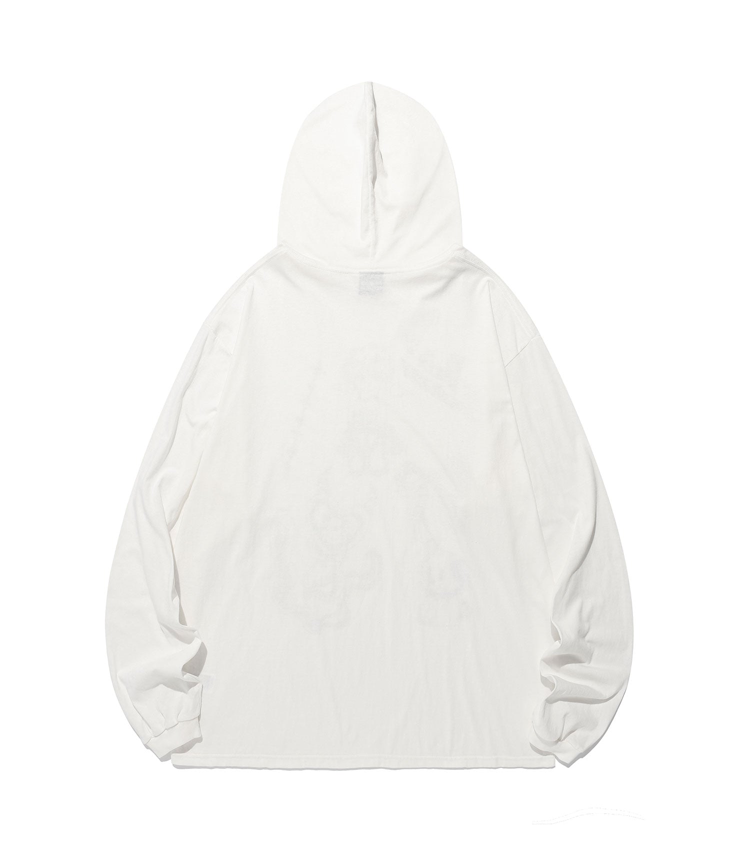 Nice Ghost Club Doodle Big Big Long Sleeve Hoodie