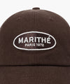 Marithé François Girbaud Oval Regular Logo Cap