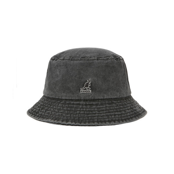 Kangol Vintage Wash Bucket Hat 4584 Dark Grey