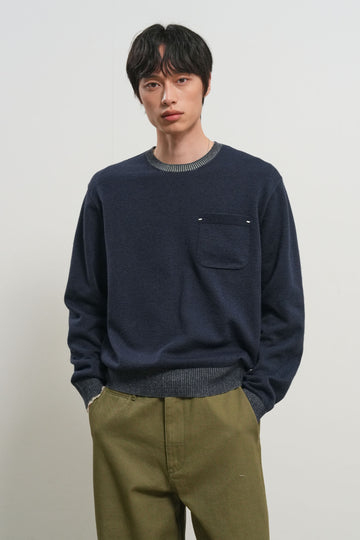 General Idea Unisex Pocket Crew Neck Pullover