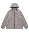 Cavish Hooded Check Wind Breaker