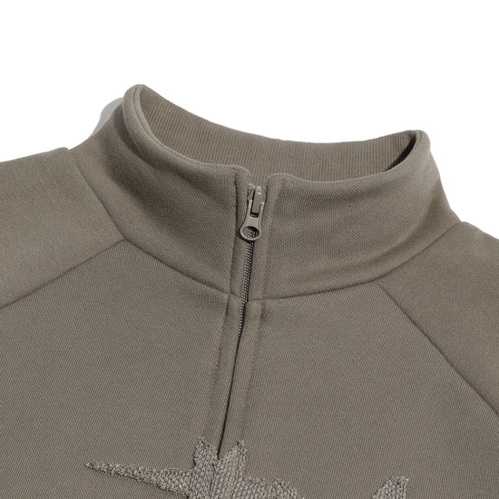 Nice Ghost Club 3 Stars Sweat Jersey Zip Up [Beige]