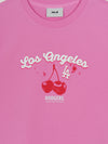 MLB Summer Fruits Lifestyle Front Graphic Over Fit T-shirt