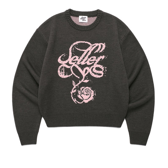 Cavish Women's Dust Classic Rose Knit Sweater