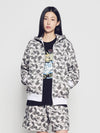 ADLV AC Bear Camo Allover Hoodie Zip Up