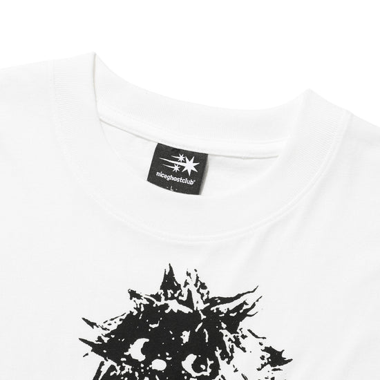 Nice Ghost Club Blue Boy Big Big Tee [White]