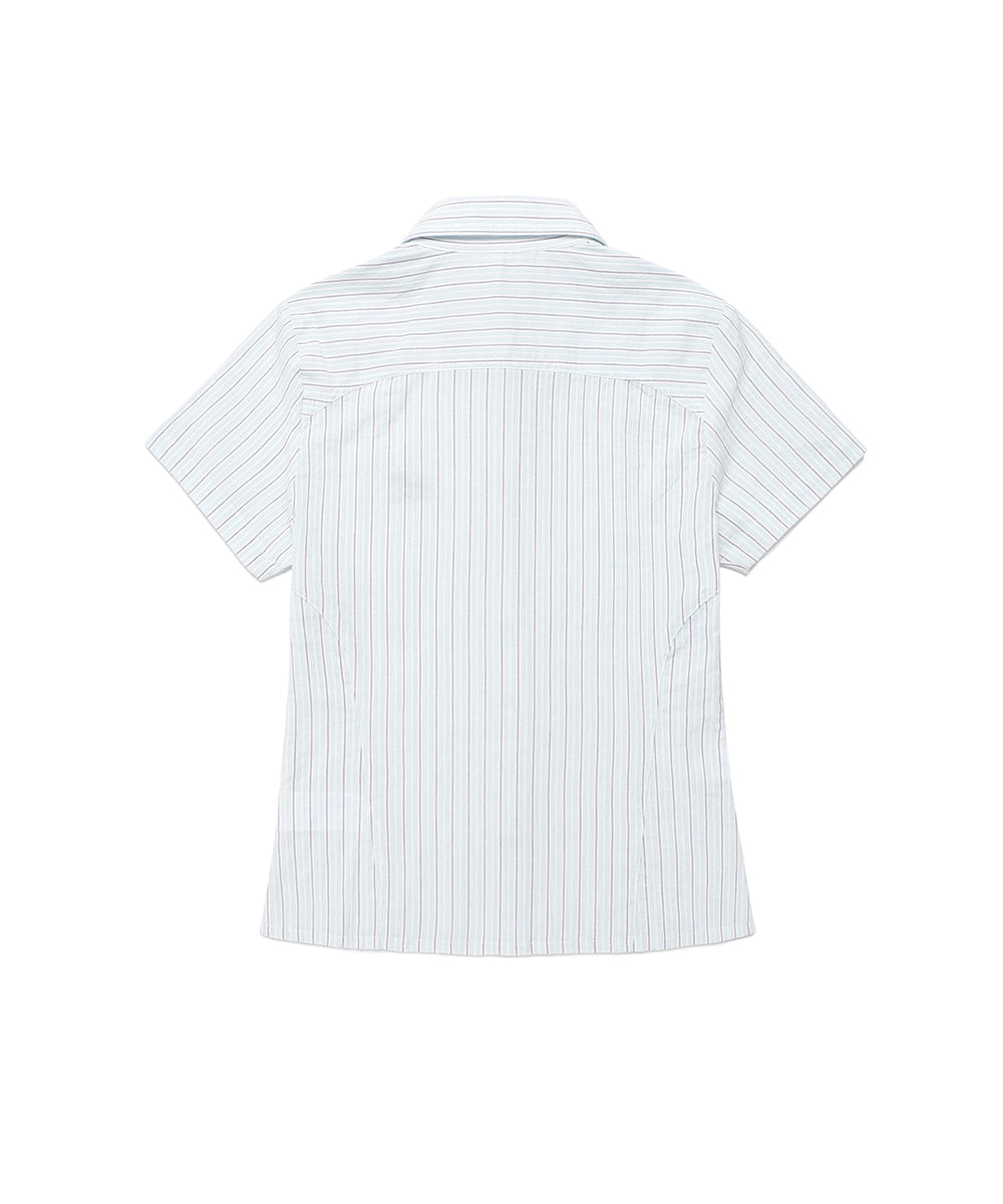 Cavish Women's Striped Half Sleeve Shirt