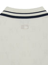 MLB Women's Classic Monogram Tone-on-Tone Jacquard Collar Ops
