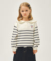 Marithé François Girbaud Kids Sailor Stripe Sweatshirt
