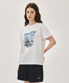 Marithé François Girbaud AEROCOOL VACANCE GRAPHIC TEE