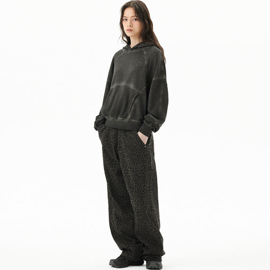 Mahagrid Curved Leopard Pant