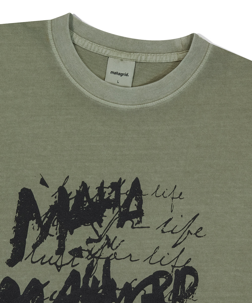 Mahagrid Writer Pigment Tee