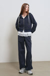 General Idea WOMAN Snap Hoodie Zip-Up