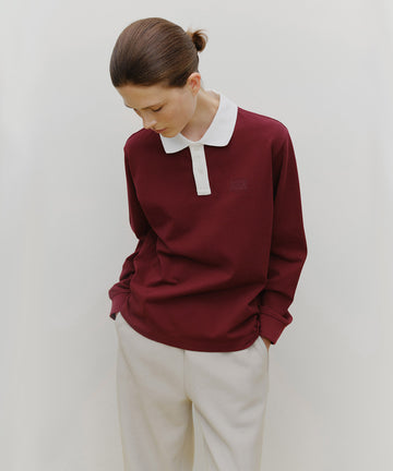Marithé François Girbaud Marithé Sport Collar Long Sleeve