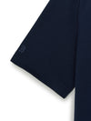 MLB Varsity Small Cursive Over Fit Polo T-Shirts