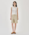 Marithé François Girbaud W BUTTON UP SLEEVELESS