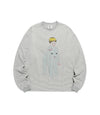 Nice Ghost Club Gakiya Isamu Stripe Big Big Long Sleeve Tee [Grey]