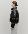 Marithé François Girbaud W GLOSSY CROP DOWN JACKET