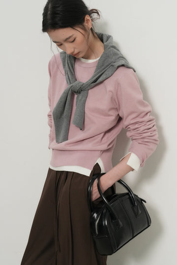General Idea WOMAN Relaxed Essential Crew Neck Pullover