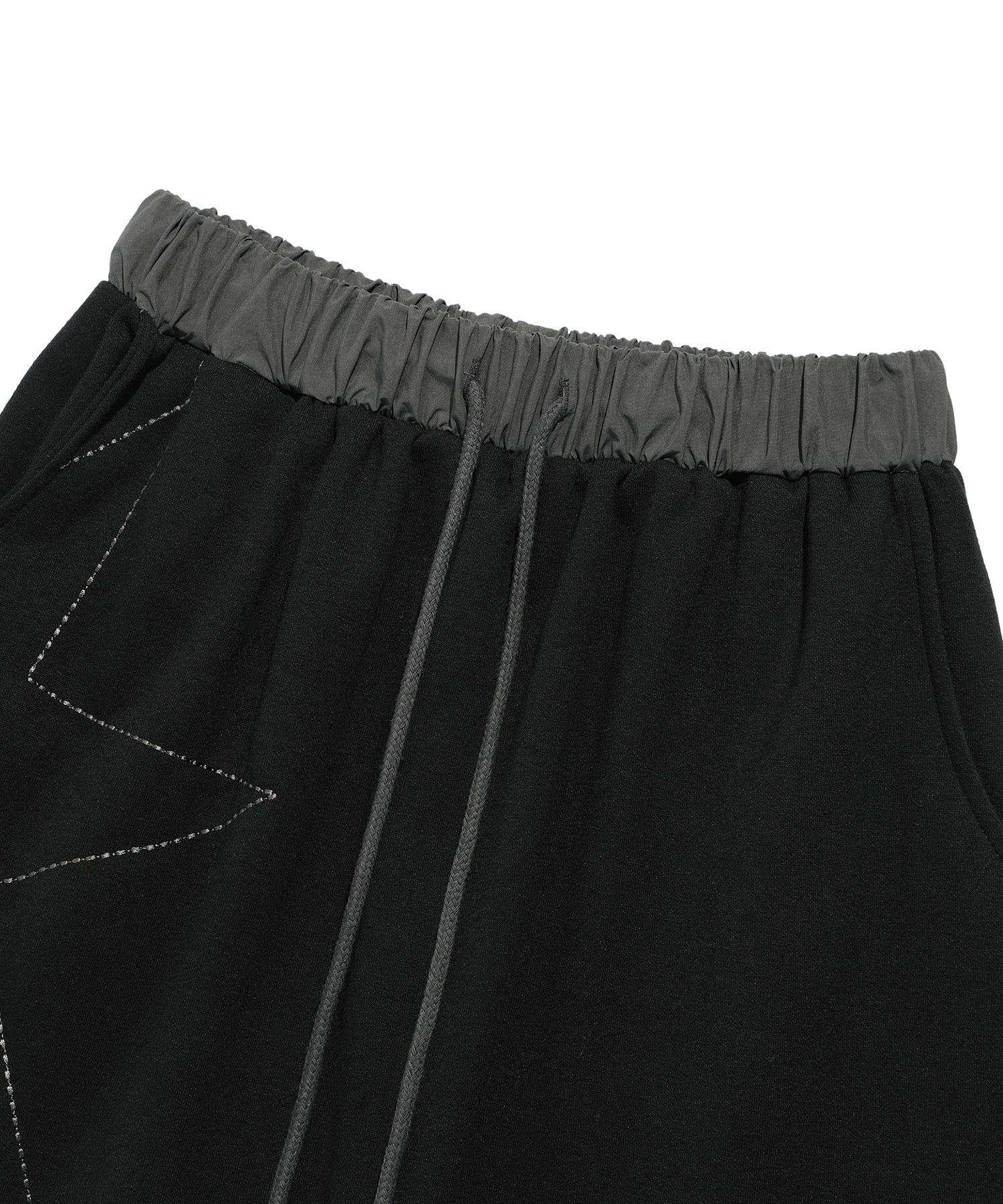 Nice Ghost Club Big Star Logo Sweat Skirt [Black]