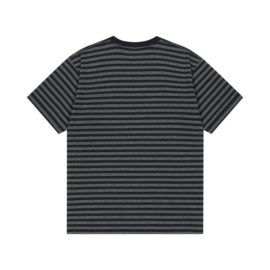 Mahagrid Stripe Slash Logo Tee