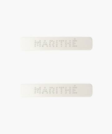 Marithé François Girbaud Regular Logo Metal Ball Hair Pin 2 Pack Ivory