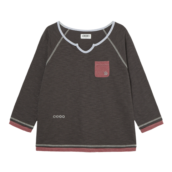 AEAE Layered Sleeve Tee
