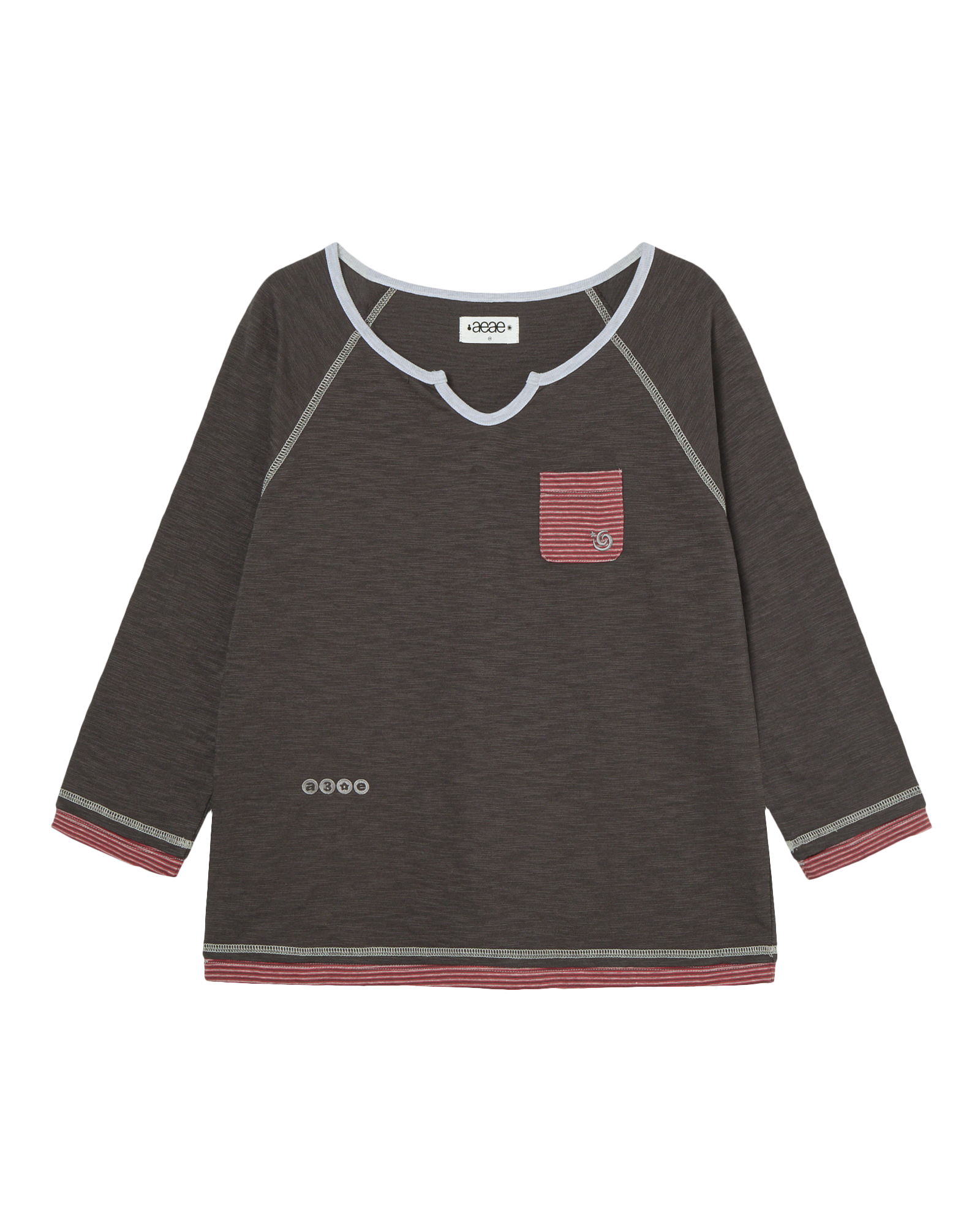 AEAE Layered Sleeve Tee