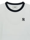 MLB Women's Basic Small Logo Ringer T-Shirts