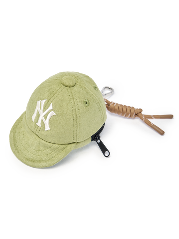 MLB Basic Suede Ballcap Pouch Keyring